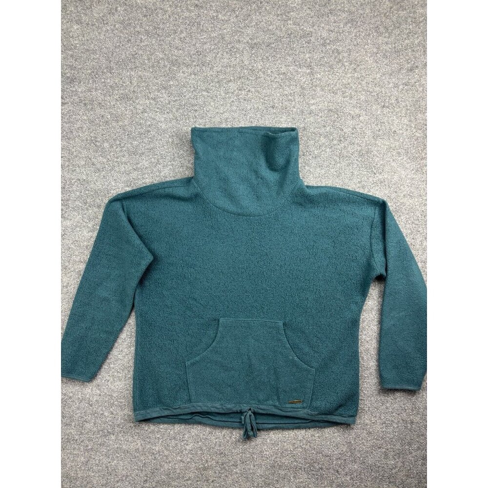 CARVE DESIGNS Rowayton‎ Colorblock Sweater Women's L Cowl Neck Fleece Pullover